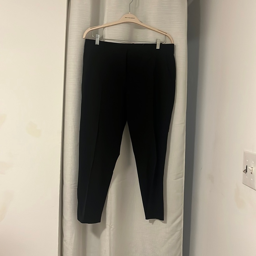 Black Wool Theiry Wirk Pants Size 14